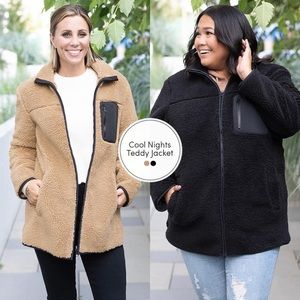 Sherpa jacket size Large